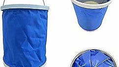 Collapsible Bucket,13L Collapsible Bucket with Handle,Foldable Water Bucket for Camping,Clean,Fishing,Garden