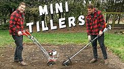 Mini Tillers? Are they the same? Are they Good? Stihl - Mantis - EGO - EuroSystems