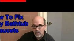 Quick Tip Shorts | How To Repair A Leaking Bathtub Faucet | #SHORTS