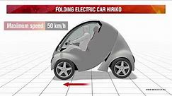 Folding electric car Hiriko