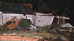 Storms, tornadoes leave damage across north Georgia | Live video