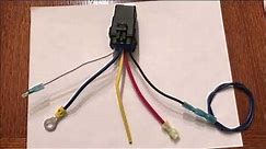 OldGuyDIY $8 DIY Tractor Starter Relay Build Pin Out Wire Diagram Colors Schematic Kubota JD Deere