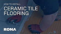 How to Lay Floor Tiles | RONA