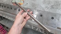 Handy Trick to Sharper Sheet Metal Brake Bends