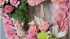 Heart-shaped funeral wreath 🕊🤍✨️ In honor of those who passed before us 🕊 🤍 ✨️ #funeralwreath #funeralflowers #corona #shopflowers #floraldesign #florist #flowers #funeralservice #heart #facebookreels #ieflorist #fontanaflorist #ranchocucamongaflorist | Sopretty Flowers