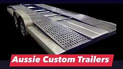 Our New Custom Race Car Trailers 3.5 Ton rated. Taking Orders Now! | Aussie Custom Trailers