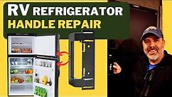 Dometic RV Refrigerator Handle Repair and Replacement