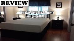 Signature Sleep 8-Inch Memory Foam Queen Mattress - Review 2022