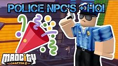 Mad City Police NPC'S AND HQ! (Roblox)