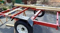 Harbor Freight 1720 Lb. Capacity 48" x 96" Super Duty Utility Trailer Build Out