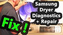 How to Repair a Samsung Dryer That Won't Spin