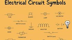 🔌⚡ Electrical Circuit Symbols Explained ⚡🔧 Ever wondered what those mysterious symbols in an electrical circuit diagram mean? Let's demystify the magic with a quick guide! 👩‍🔬📝 Switch 🔄 It completes or breaks the circuit. 💡 Close the switch to power up your device, open it to turn it off. Cell 🔋 Cells provide the potential difference to drive current. They store chemical energy. Battery 🔋🔋 Batteries are a pack of connected cells. More power, more fun! 💪 Diode ➡️ Allows current to flow