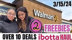 Walmart Deals 3/15/24: Walmart Ibotta Haul: Couponing At Walmart This Week: 2 FREEBIES: 10 DEALS