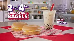 Jack in the Box Two for $4.50 Breakfast Bagels TV Spot, 'Huge Steal'