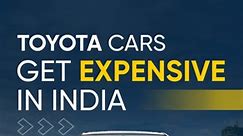 Toyota cars and SUVs have become more expensive in India as the Japanese carmaker has increased prices across its model range from April 01, 2024. #toyota #ToyotaCars #CarNews #toyotasuv | Park Plus
