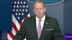 Spicer responds after U.S. drops largest non-nuclear bomb in Afghanistan