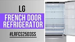 LG French Door Refrigerator LRFCS25D3SS