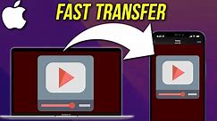 How to Transfer Videos from Mac to iPhone