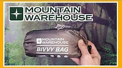 Mountain Warehouse Bivvy bag waterpoof test and review