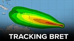 Tropical Storm Bret forms, could pass near Puerto Rico as 1st hurricane later this week
