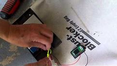 Installing a digital volt meter on a craftsman key start lawn mower