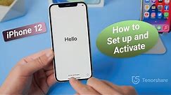 How to Set Up and Activate iPhone 12/iPhone 12 Pro/iPhone 12 Mini