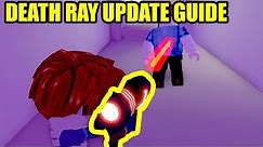NEW DEATH RAY UPDATE (HOW TO and LOCATION) | Roblox Mad City New Update)