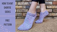 How to Knit Shortie Socks | Sock Knitting Tutorial