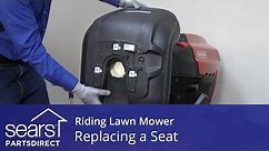 Replacing a Seat on a Riding Lawn Mower