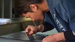 The Japanese artisan making warrior prints
