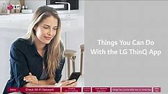 [LG Refrigerators] Enabling Wi-Fi & The LG Thinq App For A Compatible LG Refrigerator