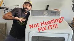 Troubleshooting And Fixing A Samsung Dryer That Is Not Heating!