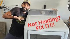 Troubleshooting And Fixing A Samsung Dryer That Is Not Heating!