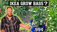 Do IKEA Frakta Bags Make Good Garden Grow Bags / Raised Garden Beds? Gardening With Plant Abundance