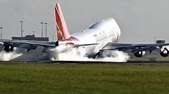 747 Pilot Forgets To Flare
