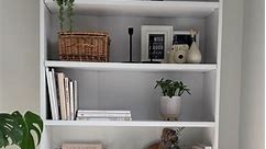 Our Tall 5 Shelf Bookcase from the Universal Bookcases collection is perfect for your bookshelf styling dreams. Get inspired with some tips and rules for creating a stunning display! ✨ #bush #bushfurniture #bushcollection #furniture #homefurniture #bushhome #bookshelf #bookcase #DIY #tipsandtricks | Bush Furniture