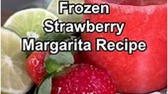 Frozen Strawberry Margarita Recipe Using the Ninja TWISTi Blender!