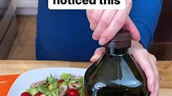 Easier way to drizzle olive oil #cooking #oliveoil #Costco #salads | Liz & Jeff