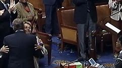 John Boehner and Nancy Pelosi hug it out