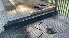 Black Rubber Deck Tiles From Costco Part 1
