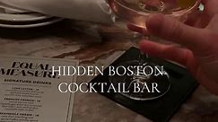 Bar is called Equal Measure, located in the back of Eastern Standard in Fenway! #bostontiktok #boston #bostonfoodies #bostonbar #bostonspeakeasy #hiddenbar #bostonsecrets #bostonrestaurant #thingstodoinboston #fyp #foryou