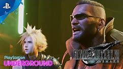 Final Fantasy VII Remake - Demo Gameplay | PlayStation Underground