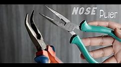 Nose Pliers - How To Use | Basic DIY Hand Tools for Household project
