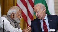 Joe Biden tweets as PM Modi returns back to India