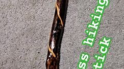 hiking stick #hiking #woodworking #hunting #survival #fishing #prepper #hiker #camping
