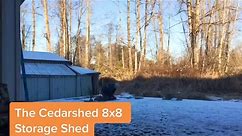 The Cedarshed 8x8 storage shed could be the solution for all your outdoor storage needs. This shed is a welcome addition to any backyard. The 60