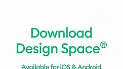 Get inspired anywhere with Design Space for mobile.