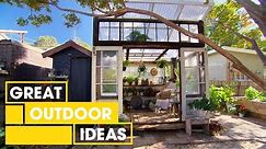 How to Turn a Shed into a Glasshouse | Outdoor | Great Home Ideas