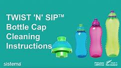 Twist N Sip Bottle Cap Cleaning Instructions Video