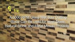 MSI Take Home Tile Sample-Night Sky 4 in. x 4 in. Mesh-Mounted Glossy Mosaic Glass Wall Tile GLSIL-NIGSK-SAM